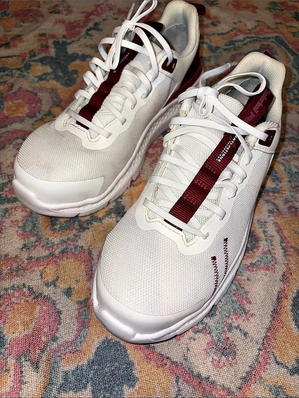 Timberland pro Women's White & berry pink Like New Sneakers